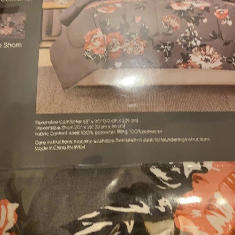 🔘 NWT Twin XL 2PC Comforter Set